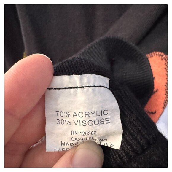 LAVENA LADIES XL FALL LEAVES‎ LONG SLEEVE ACRYLIC/VISCOSE - Picture 4 of 5